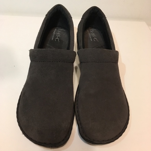 $22/2+ Born Leather Clogs Gray 8.5 EU40 - Picture 3 of 8